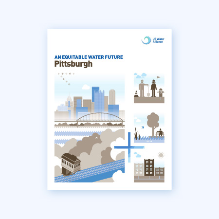 Report cover image an equitable water future pittsburgh