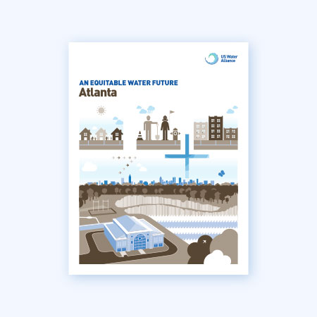 Report cover image an equitable water future Atlanta