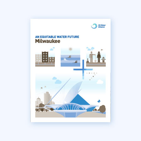 Report cover image an equitable water future milwaukee