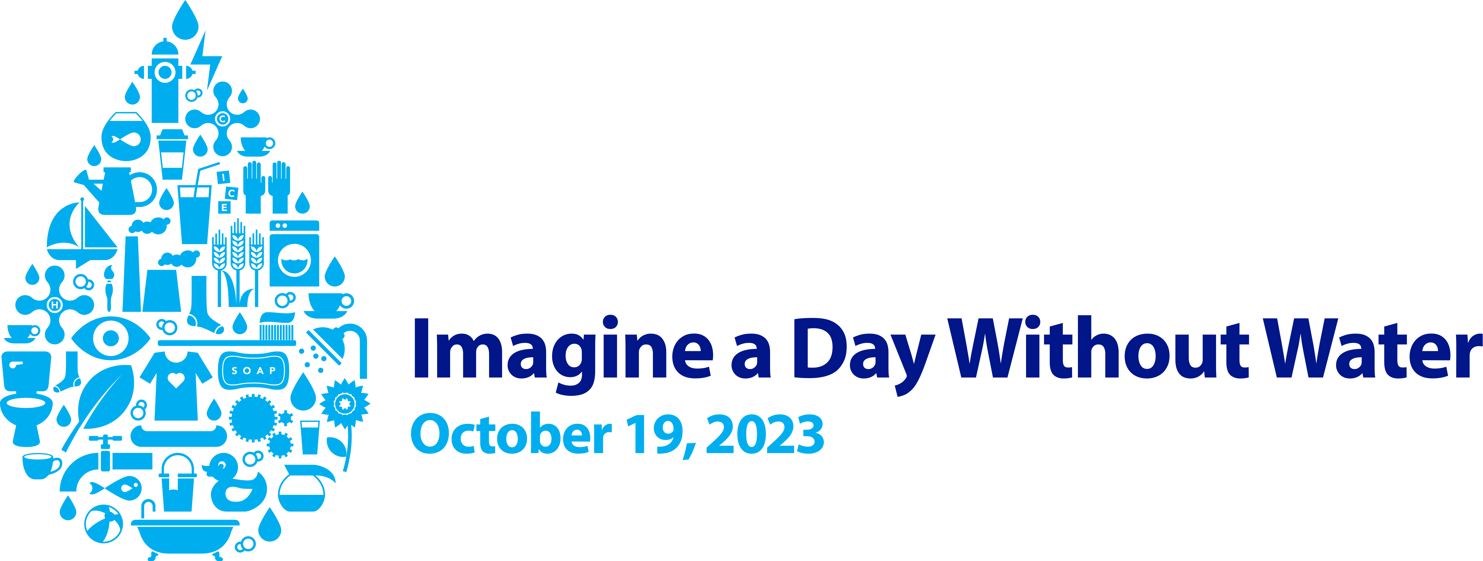 Imagine a Day Without Water 2023 Logo