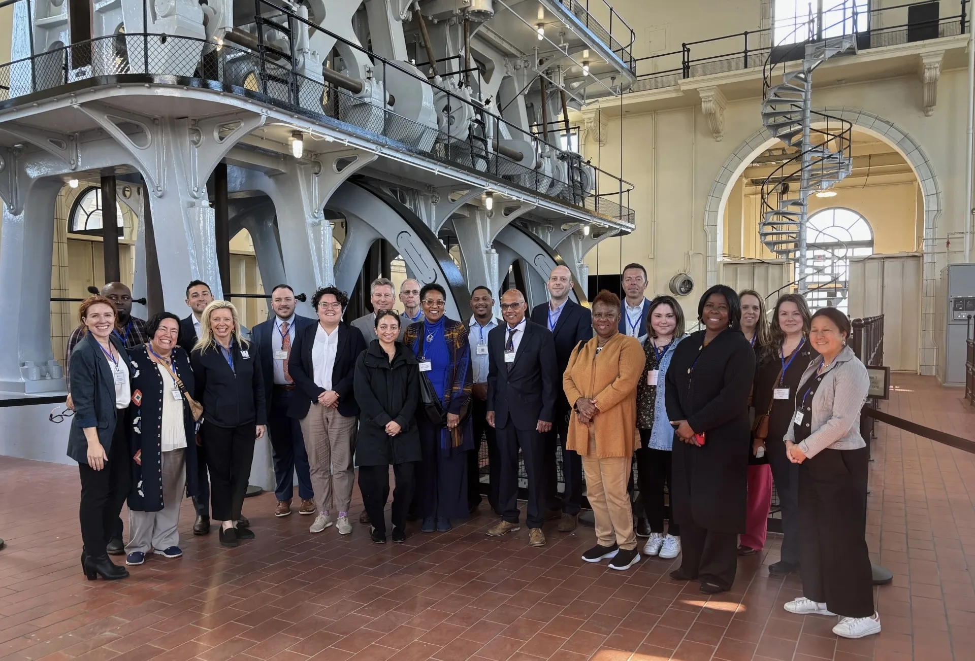 Group photo Louisville Water Tower