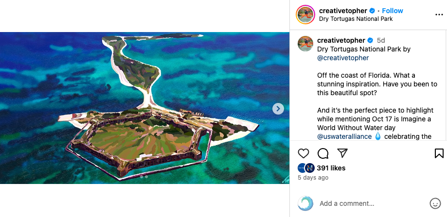 Imagine a Day Without Water 2024 art project