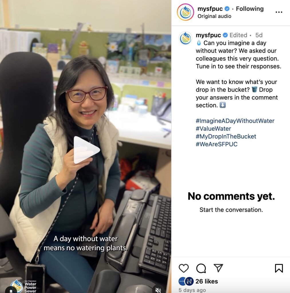 Imagine a Day Without Water 2024 SFPUC video